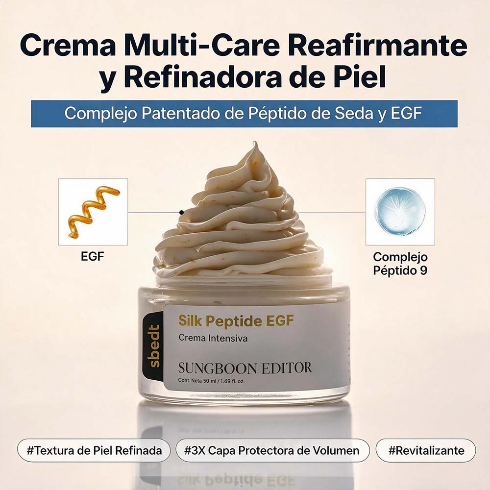 SILK PEPTIDE EGF INTENSIVE CREAM (CREMA FACIAL INTENSIVA)